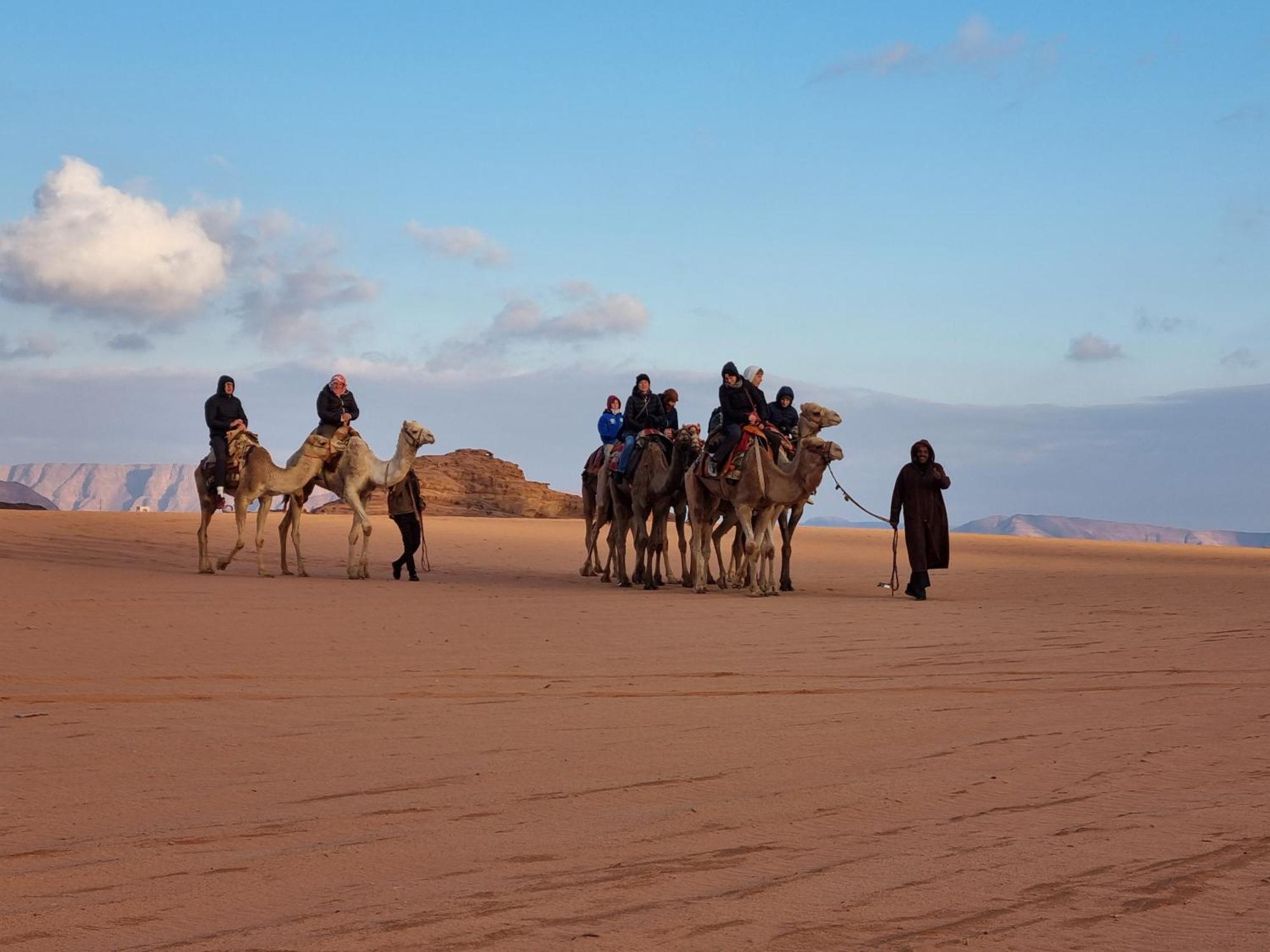 ホテル Desert Knights Camp ワディ ・ラム エクステリア 写真